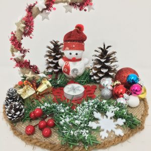Ornament Crăciun om de zăpadă